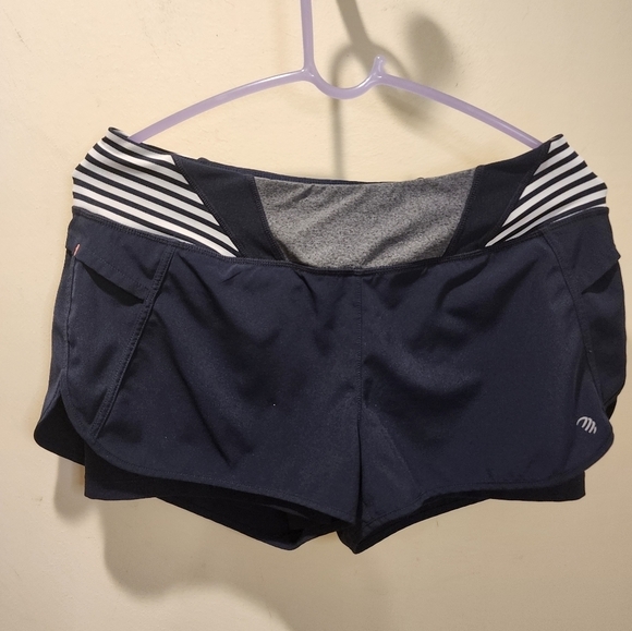 MPG women's navy athletic short size M - Picture 2 of 11